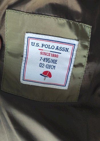 US Polo 7 yaş erkek çocuk kaban - Görsel 5