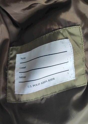 US Polo 7 yaş erkek çocuk kaban - Görsel 6