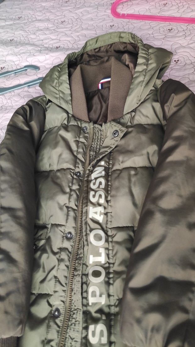 US Polo 7 yaş erkek çocuk kaban - Görsel 2