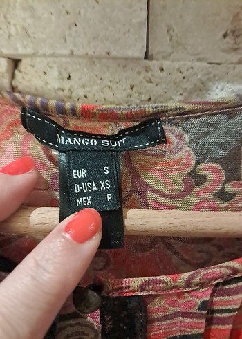 s Beden Mango Bohem Etnik Elbise