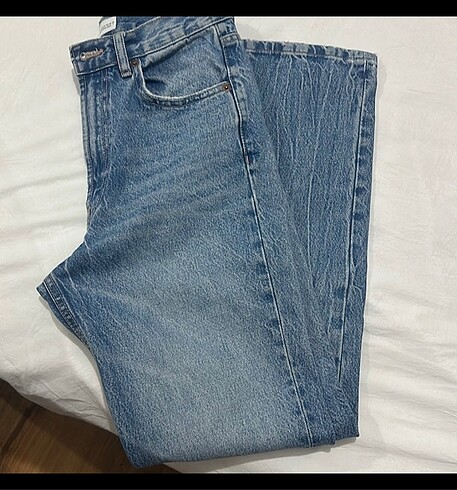 36 Beden Zara straıght fıt jean