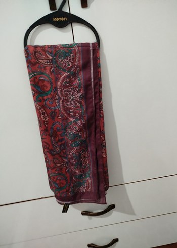 Madame Polo etnik desenli 2 li şal - Görsel 4