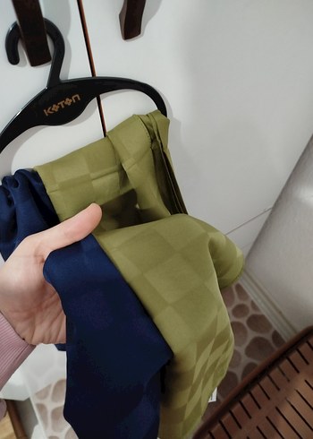 Dama desenli şal - Görsel 2