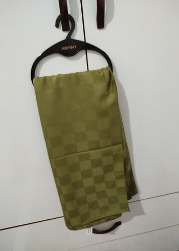 Dama desenli şal - Görsel 4