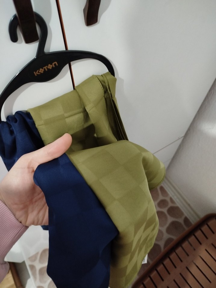 Dama desenli şal - Görsel 2