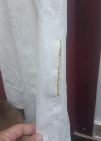 krem kısa elbise - Görsel 5