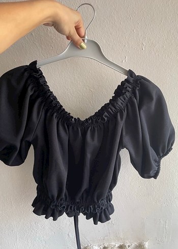 siyah crop - Görsel 2