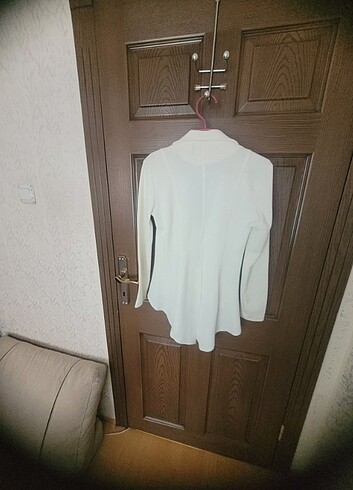 Diğer Kırık beyaz slim fit ceket 