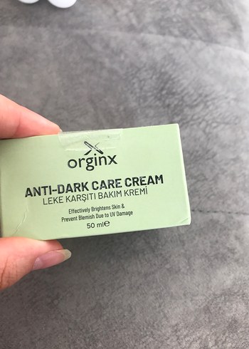 Orgınx leke karşıtı krem - Görsel 2