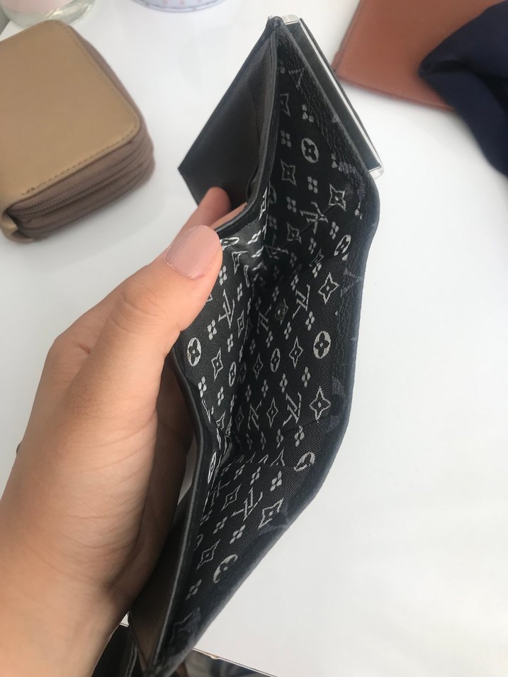 Siyah Desenli Erkek Cüzdan - Görsel 2