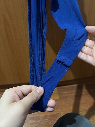 l Beden mavi Renk Trendyolmilla bluz