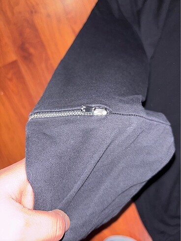 xl Beden Fermuar detaylı bluz