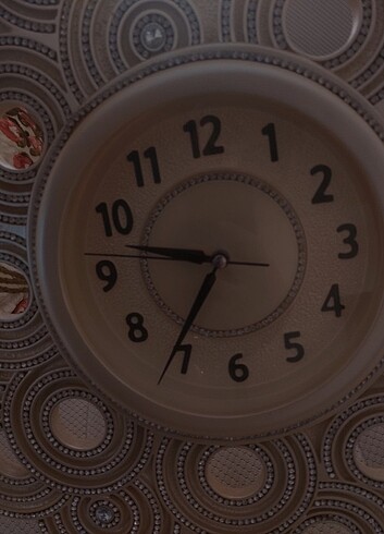 Dantel model duvar saati - Görsel 5