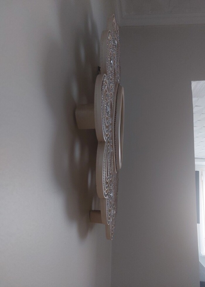 Dantel model duvar saati - Görsel 2