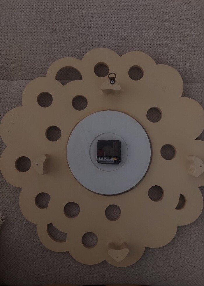 Dantel model duvar saati - Görsel 4