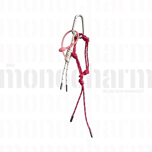 Pembe Charm | Çanta Aksesuarı