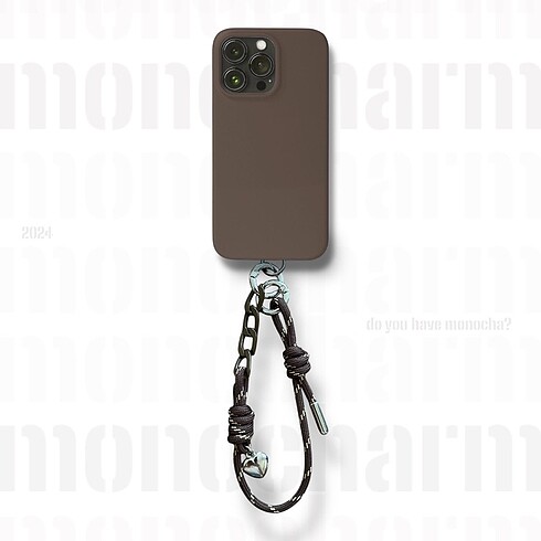 Kahverengi Telefon Charm | Aksesuar