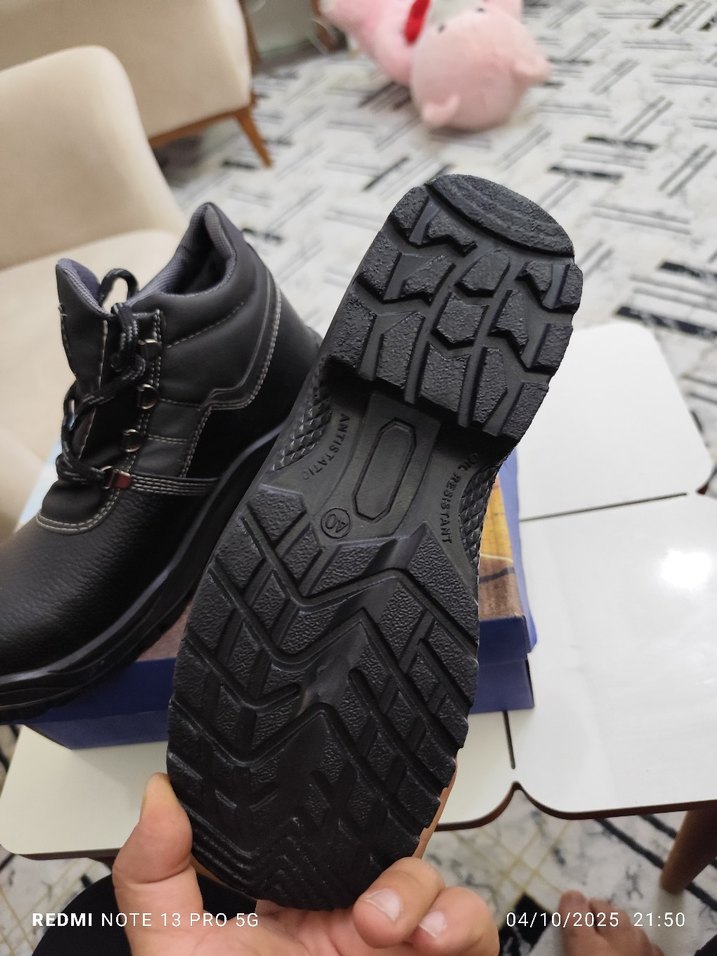 Siyah Gri Erkek Günlük Bot - Görsel 4