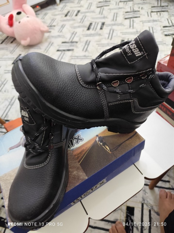 Siyah Gri Erkek Günlük Bot - Görsel 5