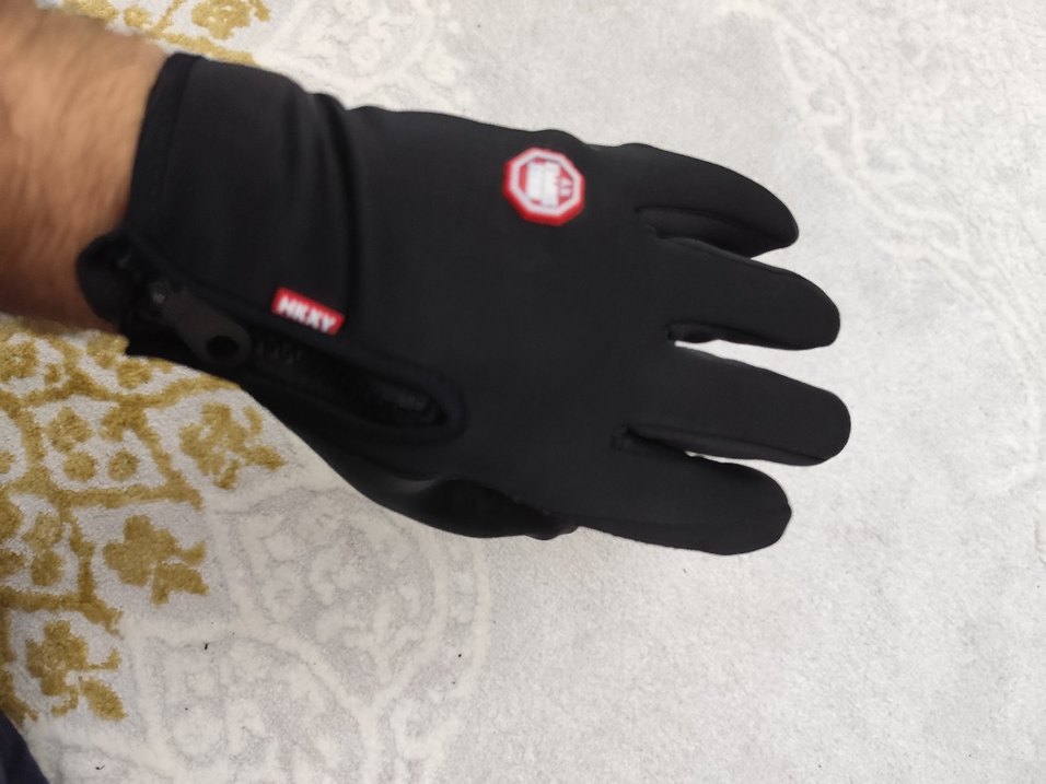 Erkek Siyah polar Eldiveni - Görsel 3