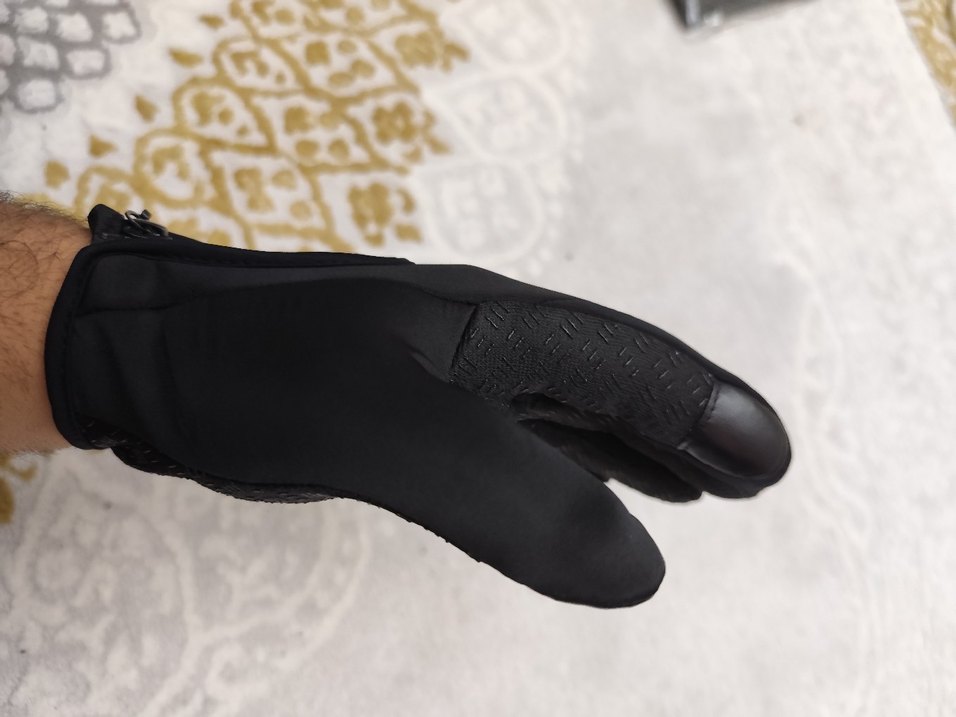 Erkek Siyah polar Eldiveni - Görsel 5