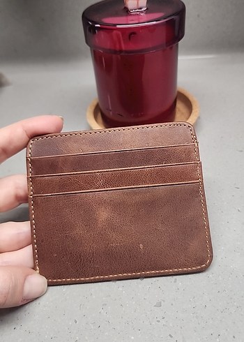 Kahverengi Vintage Kartlık - Görsel 3