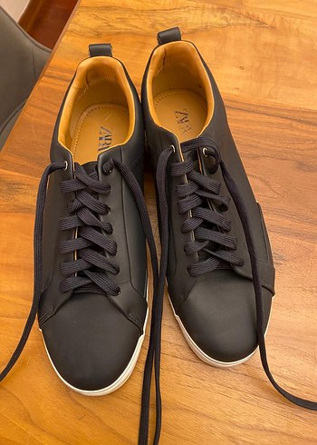 Siyah Bağcıklı Erkek Spor Ayakkabı - Görsel 2