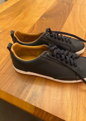 Siyah Bağcıklı Erkek Spor Ayakkabı - Görsel 4