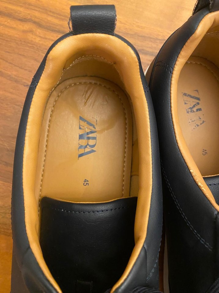 Siyah Bağcıklı Erkek Spor Ayakkabı - Görsel 3