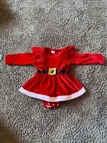 Noel anne kıyafeti yılbaşı elbisesi christmas