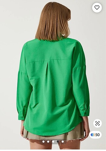 Oversize Gömlek - Görsel 6