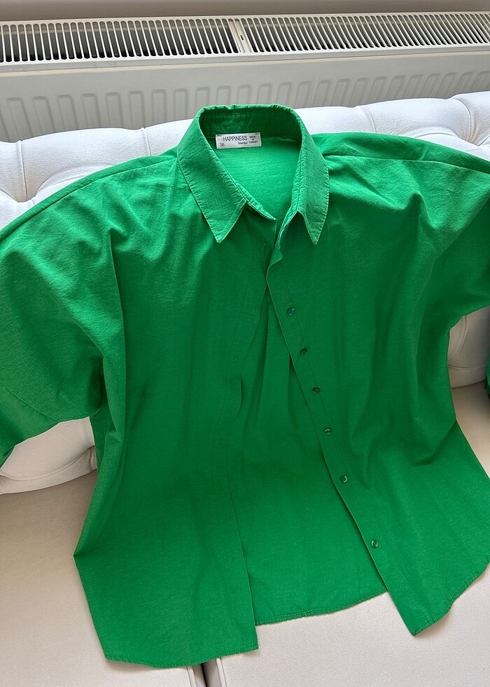 Oversize Gömlek - Görsel 4
