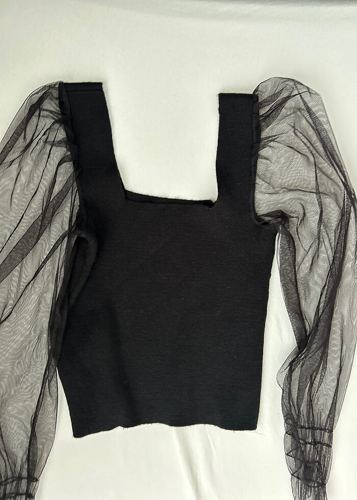 Siyah bluz - Görsel 3
