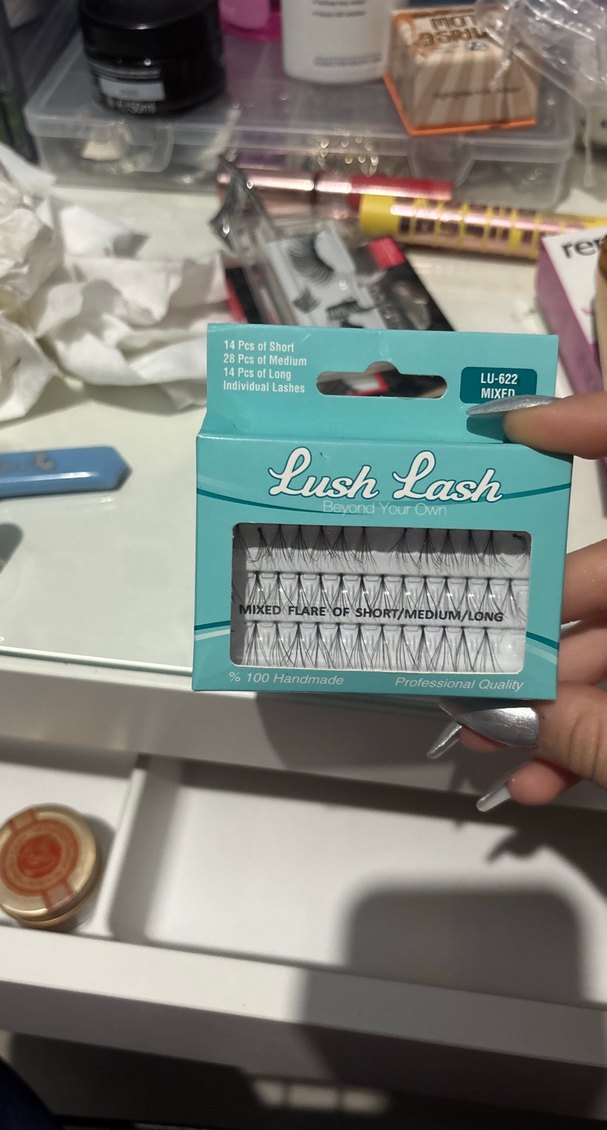 Lush Lash Karışık Kısa-Orta-Uzun Takma Kirpik - Görsel 2