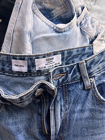 36 Beden lacivert Renk BERSHKA pantolon