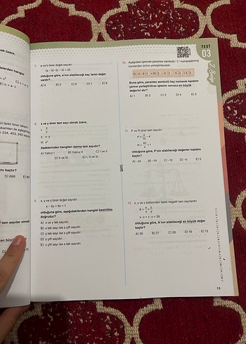 TYT Matematik Soru Bankası SYM - Görsel 2