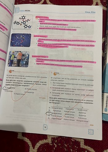TYT Kimya Ders Notları ve Soru Bankası - Görsel 3