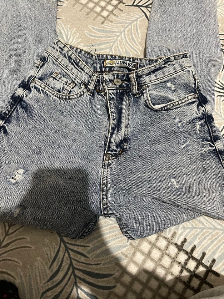 Yırtmaçlı Jean - Görsel 3