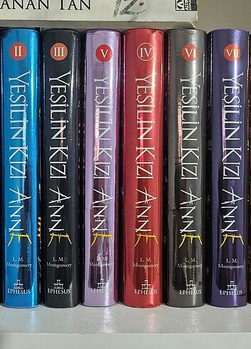 Yeşilin kızı serisi 8 kitap ephesus yayınları