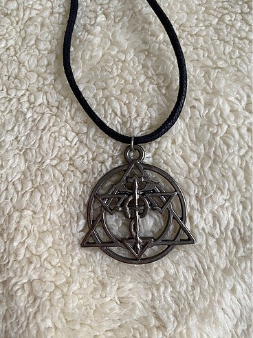 Fullmetal Alchemist Siyah Kolye