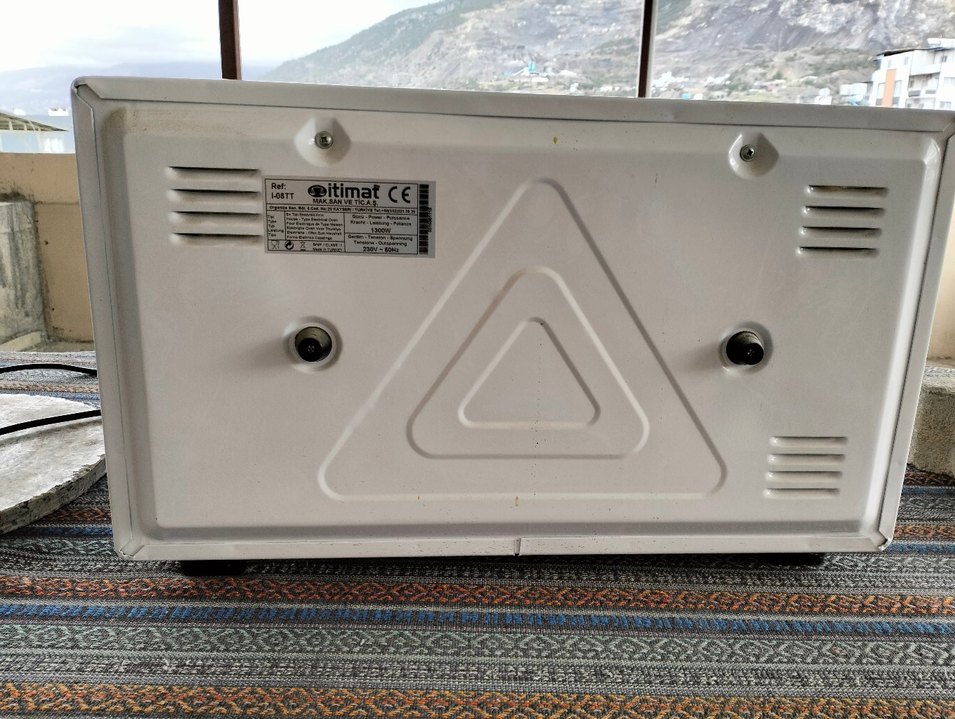 Goiti Beyaz Mini Fırın - Görsel 3