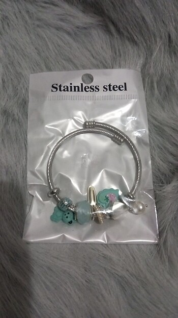 BABYBAY Charm çelik pandora bileklik????????????
