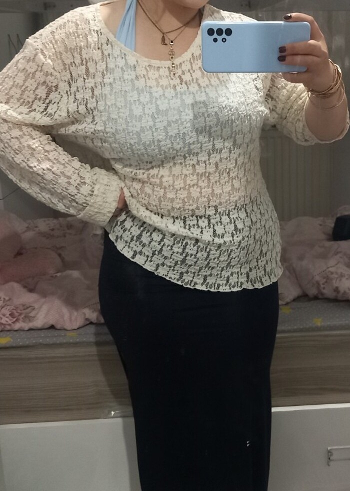 Bershks siyah strec yırtmaçlı etek - Görsel 4