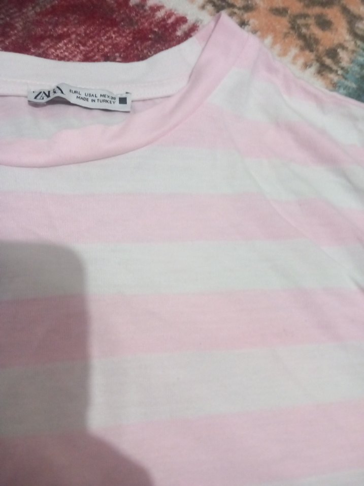 crop tşort zara l beden ama xs s uymlu - Görsel 3