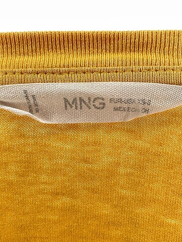 xs Beden sarı Renk Mango T-shirt %70 İndirimli.