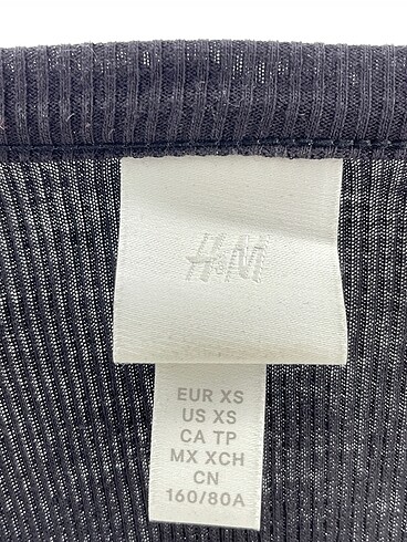 xs Beden siyah Renk H&M Bluz %70 İndirimli.