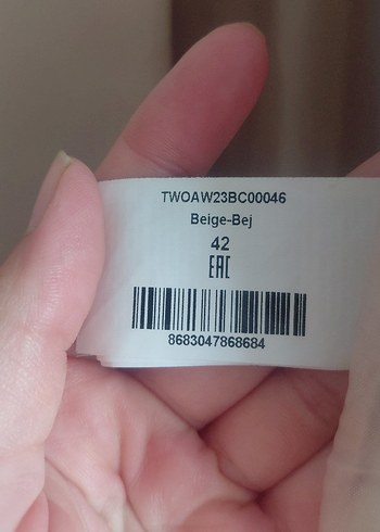 Bej Düğmeli Kadın Blazer Ceket - Görsel 5