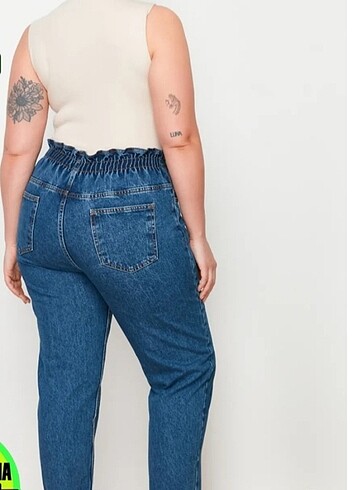Trendyol Curve  Ultra Mom Jeans  - Görsel 4