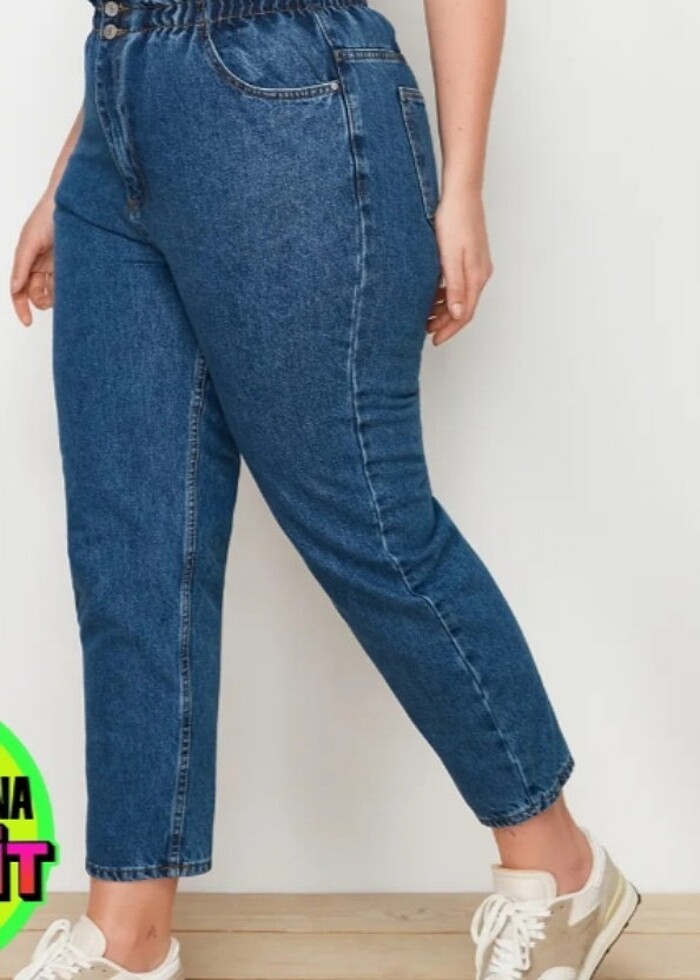 Trendyol Curve  Ultra Mom Jeans  - Görsel 2