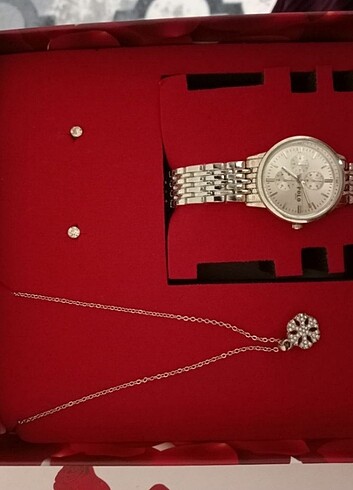 Bayan Hediye Kol Saati Seti - Görsel 5